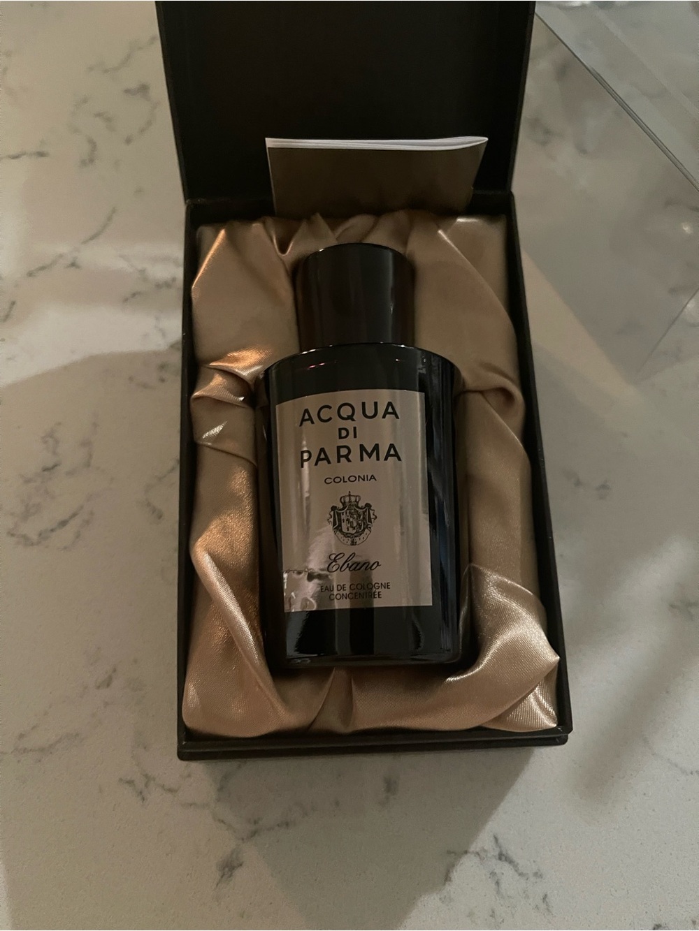 Acqua Di Parma Decorative Candle Box Set with Metallic Accents